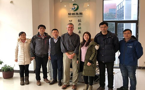 美國SPECTRUM公司亞洲區商務總監 David C. Lau來華訪問點將科技